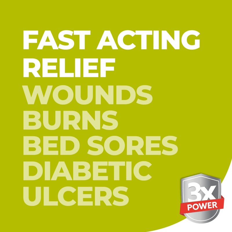 terrasil Wound Care 3X - Wound Healing Ointment, Infection Protection for Bed Sores, Pressure Sores, Blisters, Cuts, Burns & First Aid. Dermatologist-Tested, Hypoallergenic Approved (.5oz) - Image 3