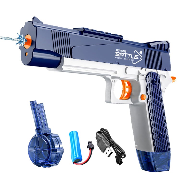 Snowall Electric Water Gun with Long RangeAutomatic Squirt Gun for Kids and Adults Long Distance Water Pistol for Pool Beach Outdoor Play - Image 4