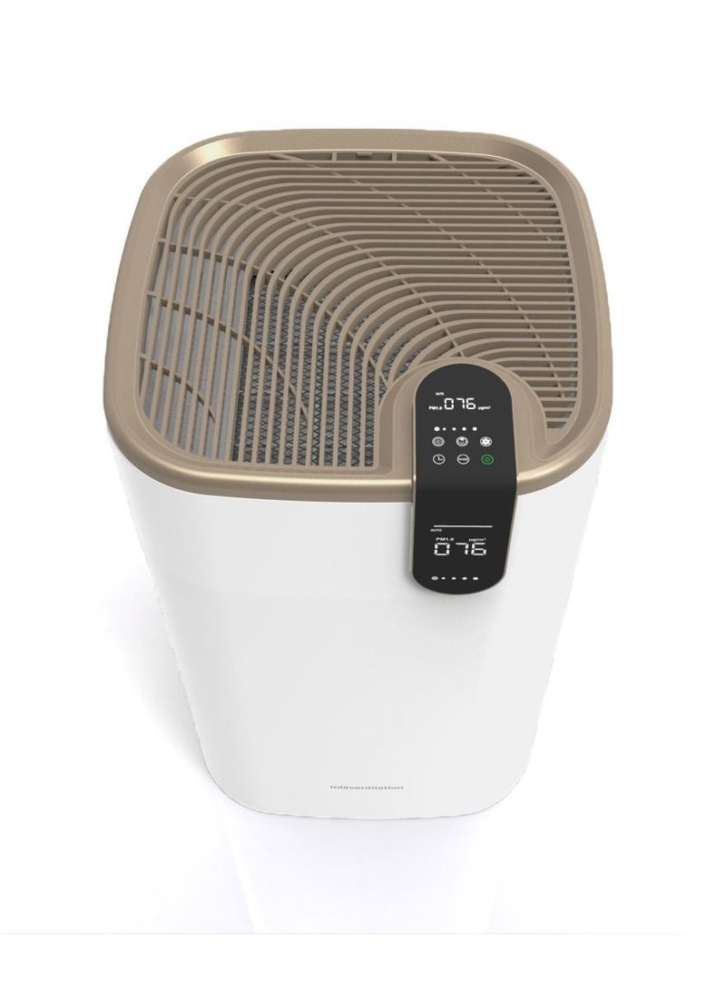 Portable Double HEPA Filter Air Purifier for Home Office Indoor KJ800FK15B