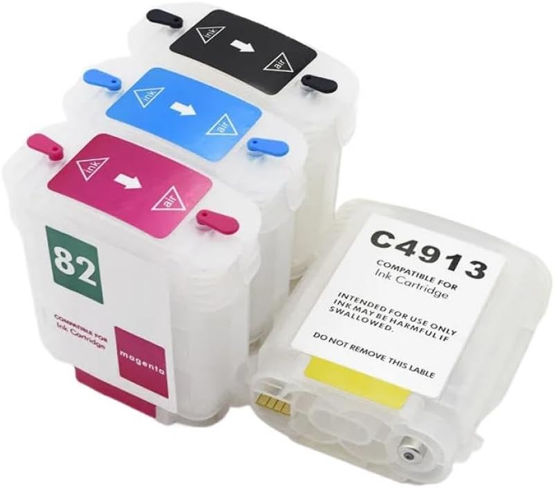 Compatible Ink Cartridge Refillable Replacement For HP Designjet 500 800 815mfp 820mfp Printers - Image 2