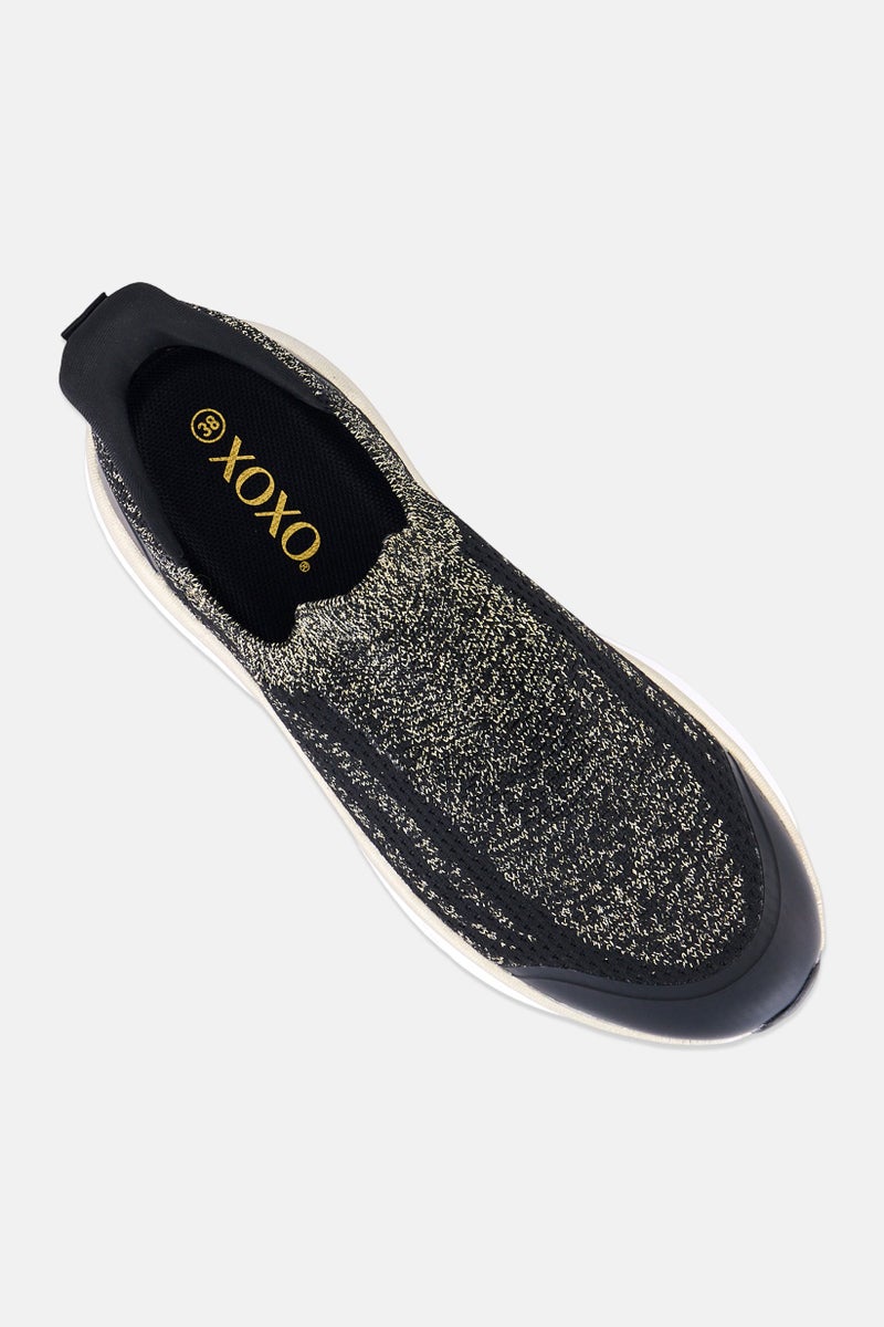 XOXO Women Slip On Casual Shoes, Multicolor - Image 4