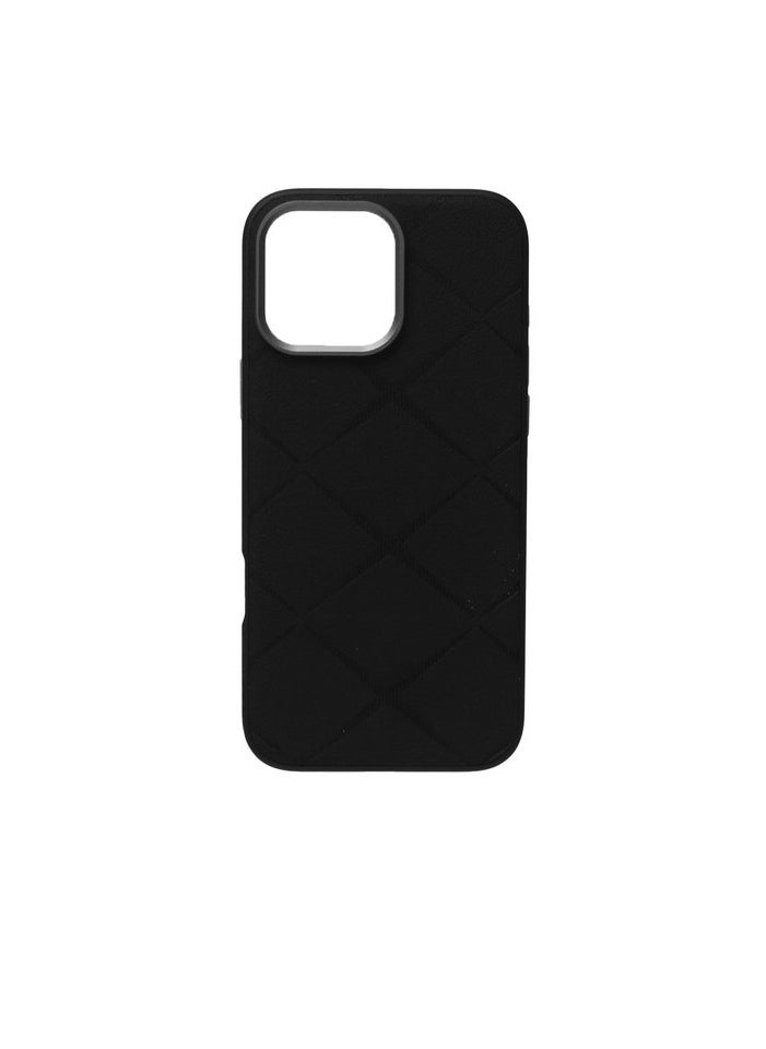 Case Funshare Protective Phone Case With 360 Drop Protection And Perfect Fit Made Of High Quality Classic Leather Designed For IPhone 16 Pro Max - Black  - Image 1