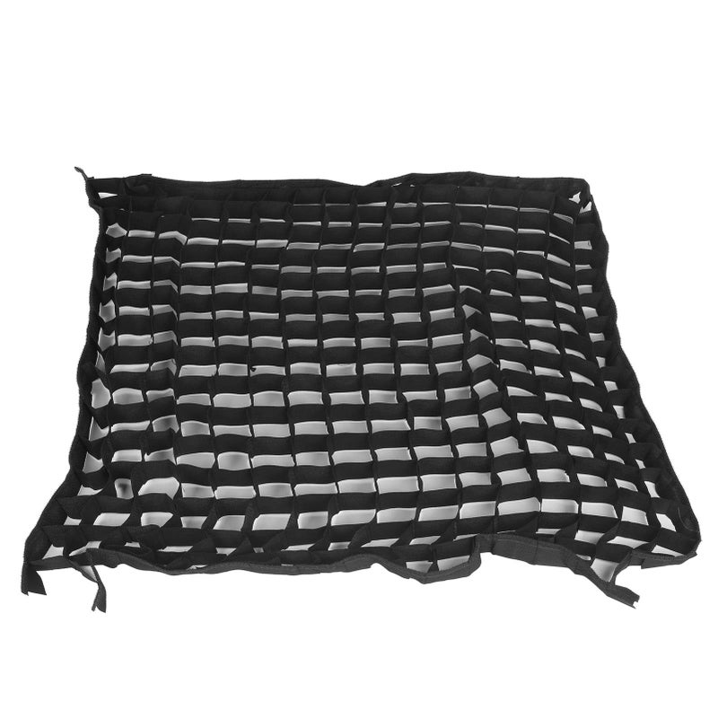 80x80cm Softbox Cellular Grid Mesh With Hook Loop Fasteners For Directional Light Control - Image 2