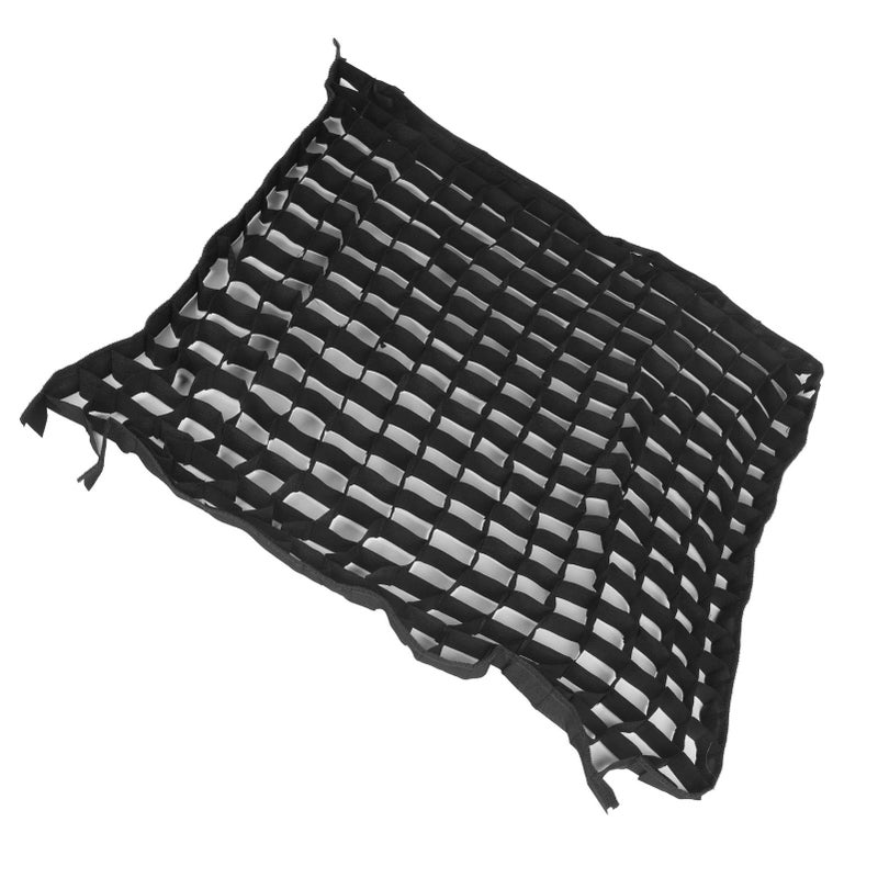 80x80cm Softbox Cellular Grid Mesh With Hook Loop Fasteners For Directional Light Control - Image 5