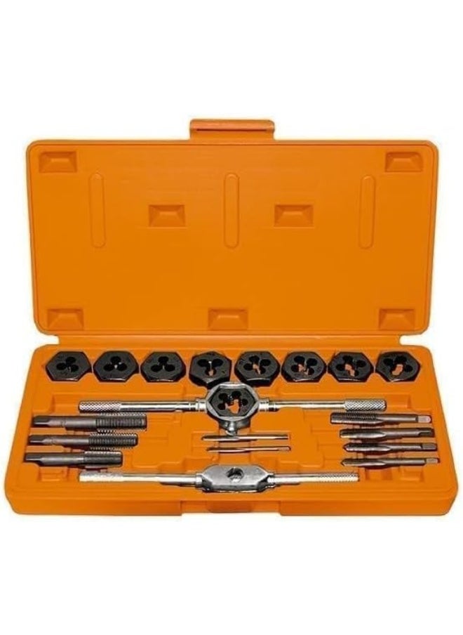 Sparta Set Of Taps And Dies М3  М12, Tap And Die Holder, 20 Pieces, In A Plastic Box  - Image 2