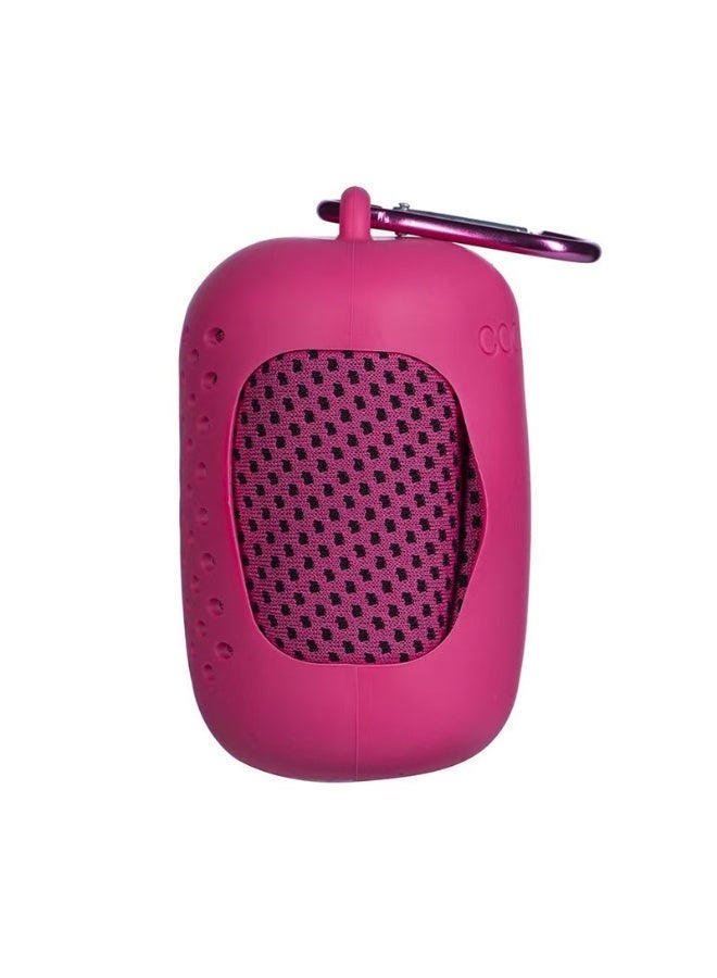 Creative Portable Quick-Dry Towel with Mini Silicone Case - Image 1