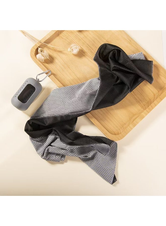 Creative Portable Quick-Dry Towel with Mini Silicone Case - Image 5
