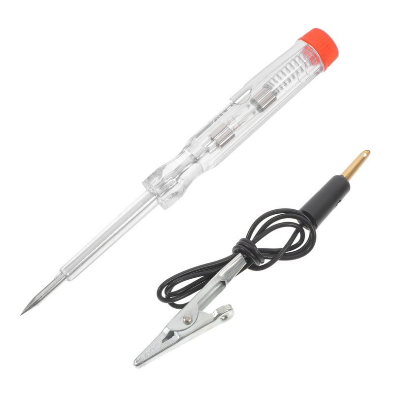 Heavy Duty Automotive Voltage Tester with LED Display for Cars Trucks Easy One Hand Operation - Image 2
