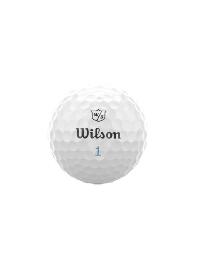 Wilson Duo Soft 12 Golf Balls  Color: White  - Image 3
