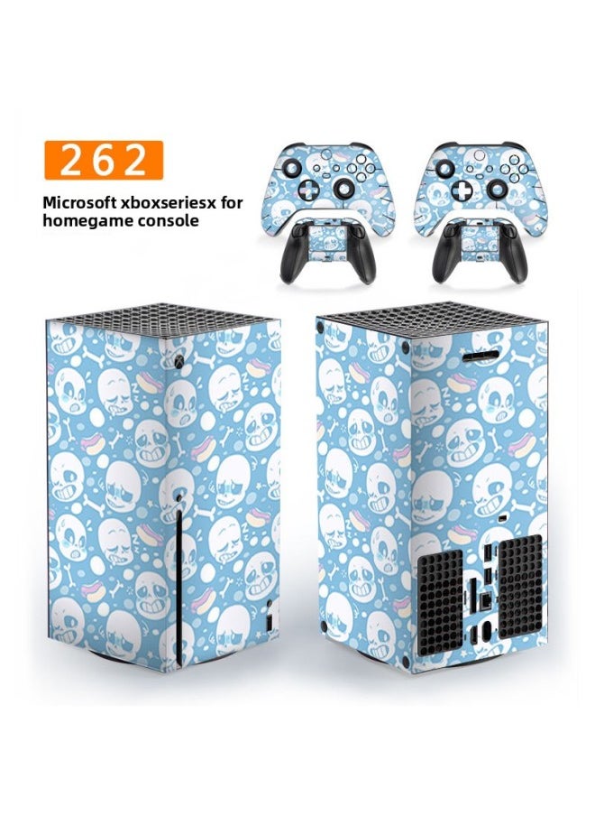 Generic - Suitable For Microsoft Xbox Series X Home Game Machine Protective Film Handle Accessories Film Small Fresh Stickers-Color:262 - Image 1