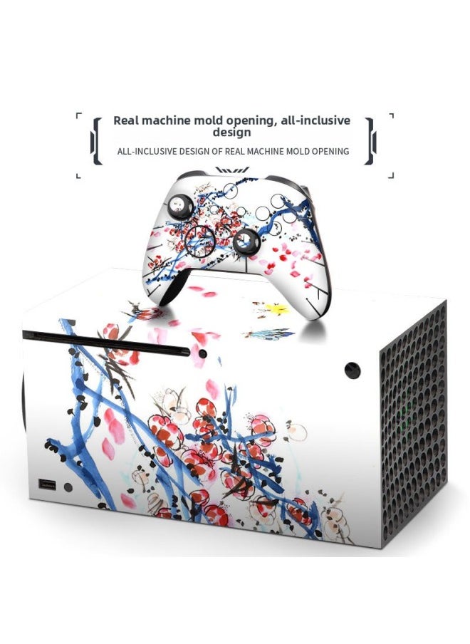 Generic - Suitable For Microsoft Xbox Series X Home Game Machine Protective Film Handle Accessories Film Small Fresh Stickers-Color:262 - Image 1