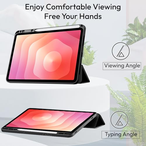 Robustrion Cover Case for Samsung Galaxy Tab S11 11" Cover with [S-Pen Holder], Flip Cover Case for Samsung S11 Tablet 11 inch [Auto Sleep Wake] - Black - Image 5