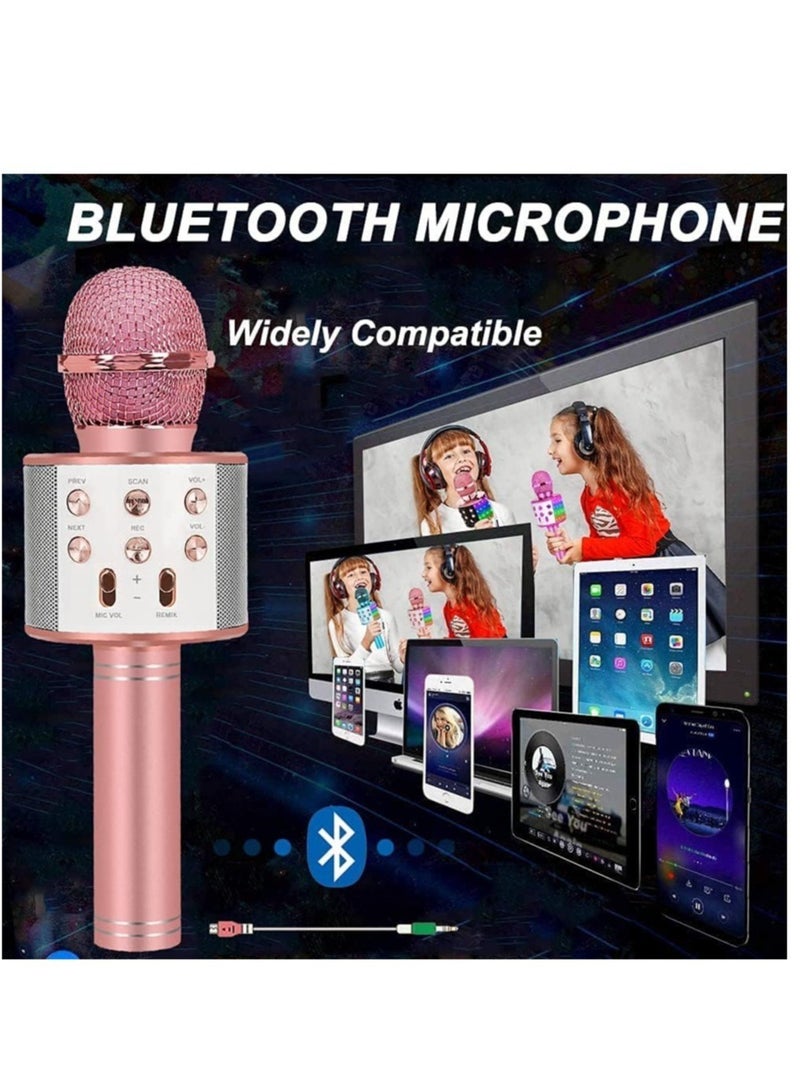 Bluetooth Karaoke Microphone – Wireless Portable Singing Microphone for Kids and Adults, Ideal Karaoke Machine for 3-12 Year Olds, Perfect for Birthday Gifts - Image 2