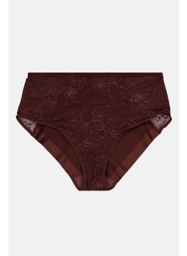 TRIUMPH Women Textured Pull On Panties, Brown  - Image 1