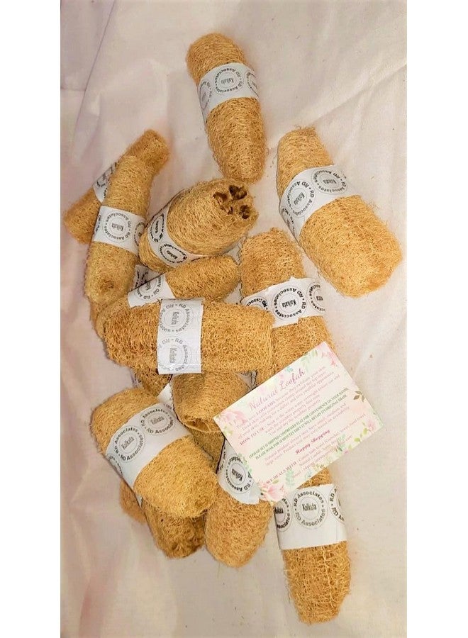 rdassociates ® natural bathing loofah scrub multipurpose scrub beige colour (Pack of 10) - Image 2