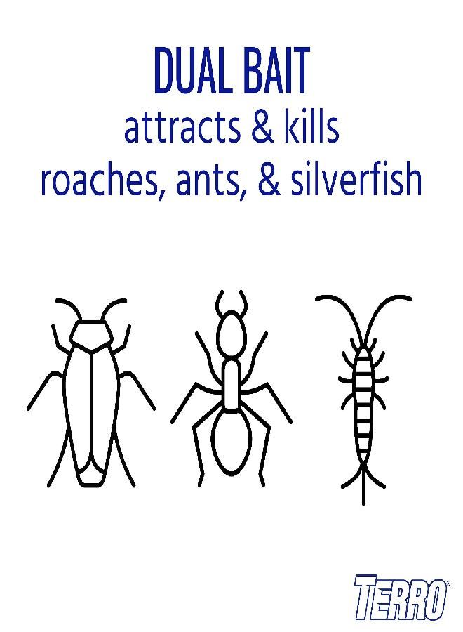 Terro Terro T360 Ant and Roach Stations, 1 PACK Ant & Roach Baits, Black  - Image 3