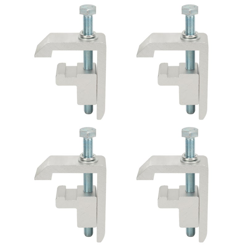 4 Sets Truck Cap Topper Track Mounting Clamp P‑AC‑04N Truck Cap Mounting Clamp Replacement for Toyota Tundra Tacoma - Image 1