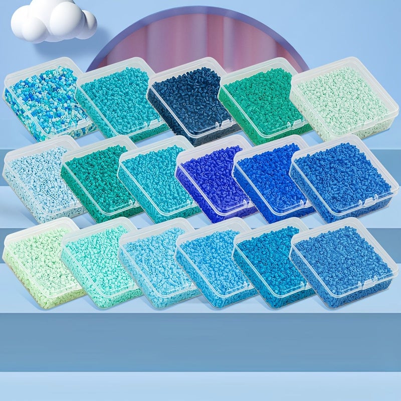 3000pcs Style 11 Fuse Beads 2.6mm 2.95inch Box Lightweight Portable DIY Craft Accessories - Image 1