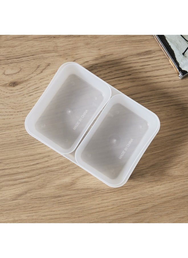 Home Box مجموعة منظمي الأدراج لوي 3 قطع 18 x 4.5 x 13 سم  - Image 2