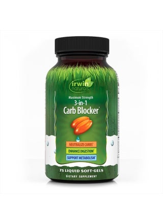 Maximum Strength 3-in-1 Carb Blocker - Neutralize Carbohydrates - 75 Liquid Softgels - pzsku/Z76230EDDD507FB6517BAZ/45/_/1689268964/d249f84c-46e7-4b48-876e-491c97aacd12