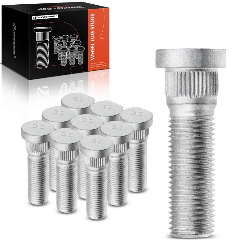 A-Premium APremium M14150 Wheel Studs Compatible with Dodge Challenger 20082021 Charger 20062021 Magnum 20052008 Chrysler 300 Front or Rear Side 10PC Set