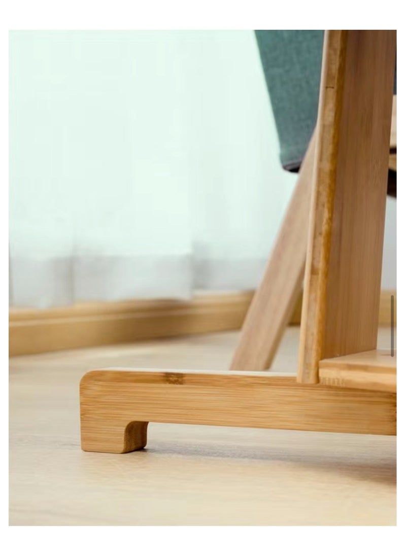 Premium Multifunctional Wooden Bamboo Sofa Side Table Coffee Table Creative Minimalist Design