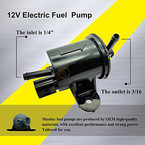 DPHXF Masday Scooter Fuel Pump for 02-09 Honda Metropolitan, 03-16 Honda Ruckus - OEM 16710-GET-013, Includes All Accessories for Replacement - Image 2