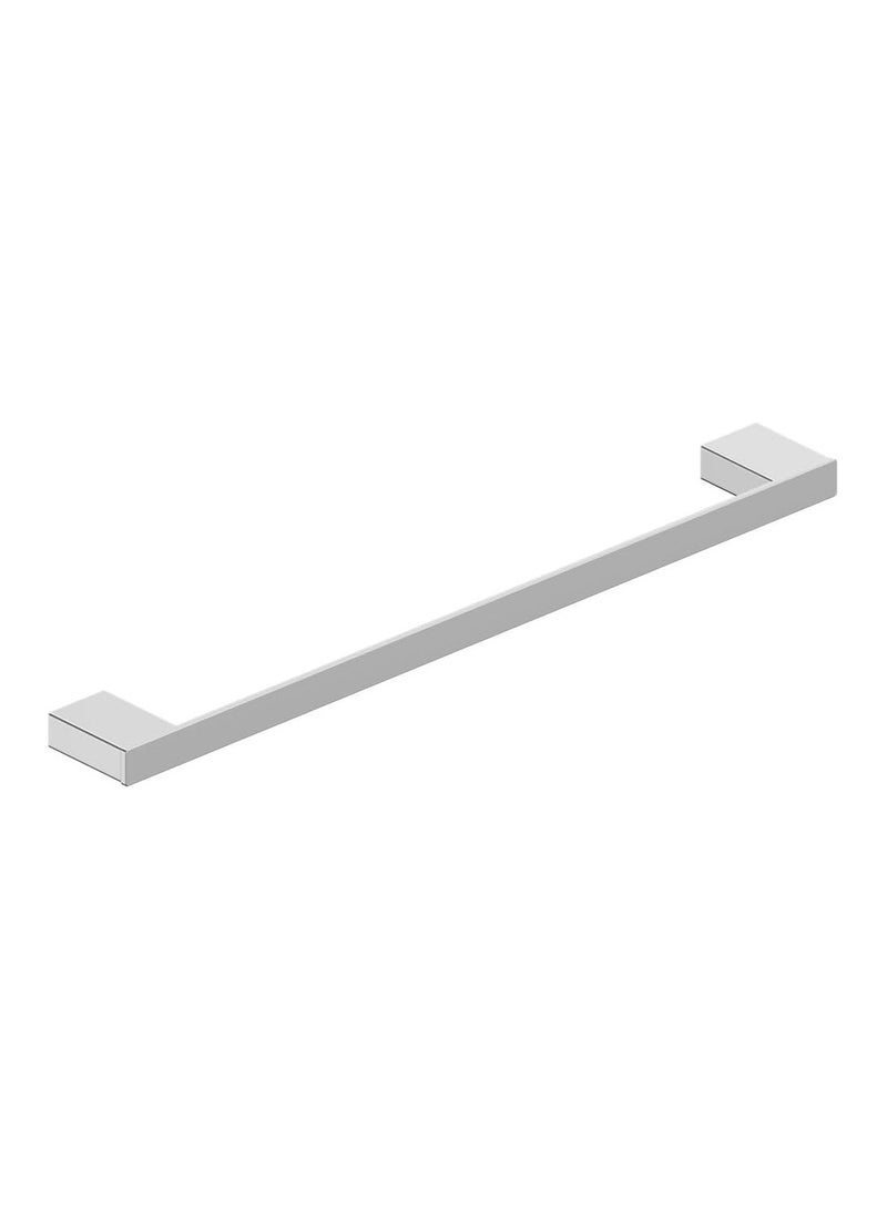 HESANIT Bathroom Accessory Single Towel Rail 60cm Chrome - A400-1 - Image 1