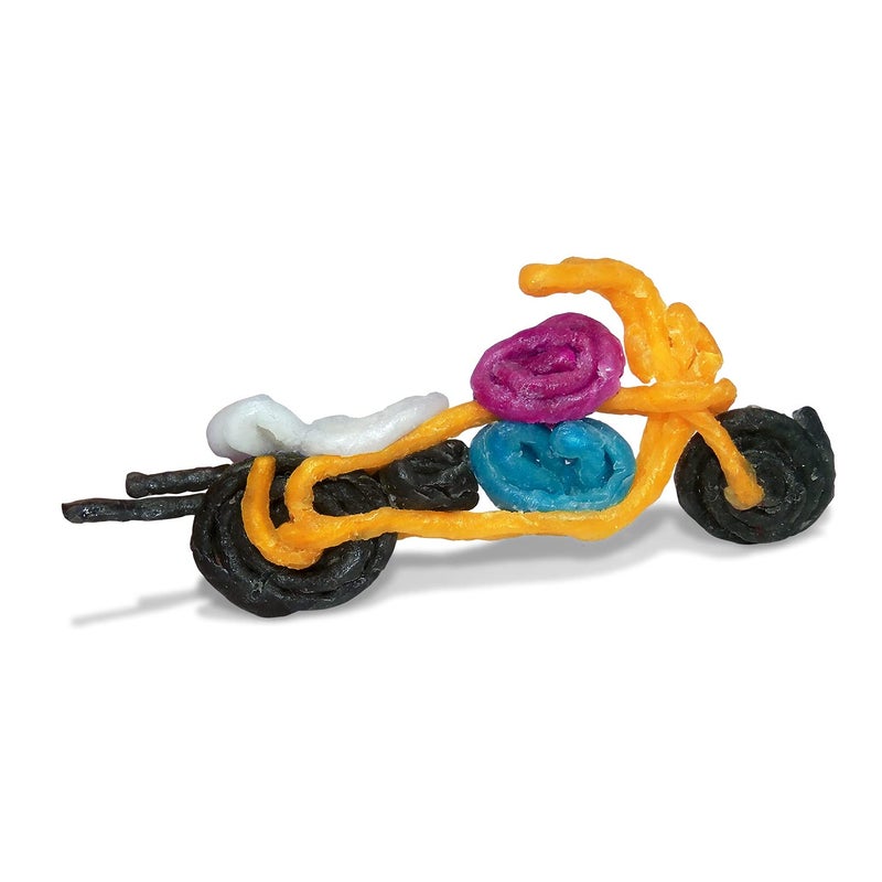 WikkiStix Wikki Stix for Doodlers - Kid's Travel Essential: Portable Creativity On-The-Go! Pack of 24 Wikki Stix in Neon and Primary Colors. Made in USA ! 3 & Up. - Image 5