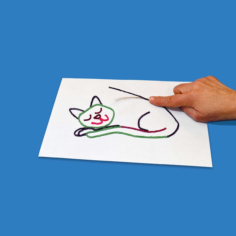 WikkiStix Wikki Stix for Doodlers - Kid's Travel Essential: Portable Creativity On-The-Go! Pack of 24 Wikki Stix in Neon and Primary Colors. Made in USA ! 3 & Up. - Image 4