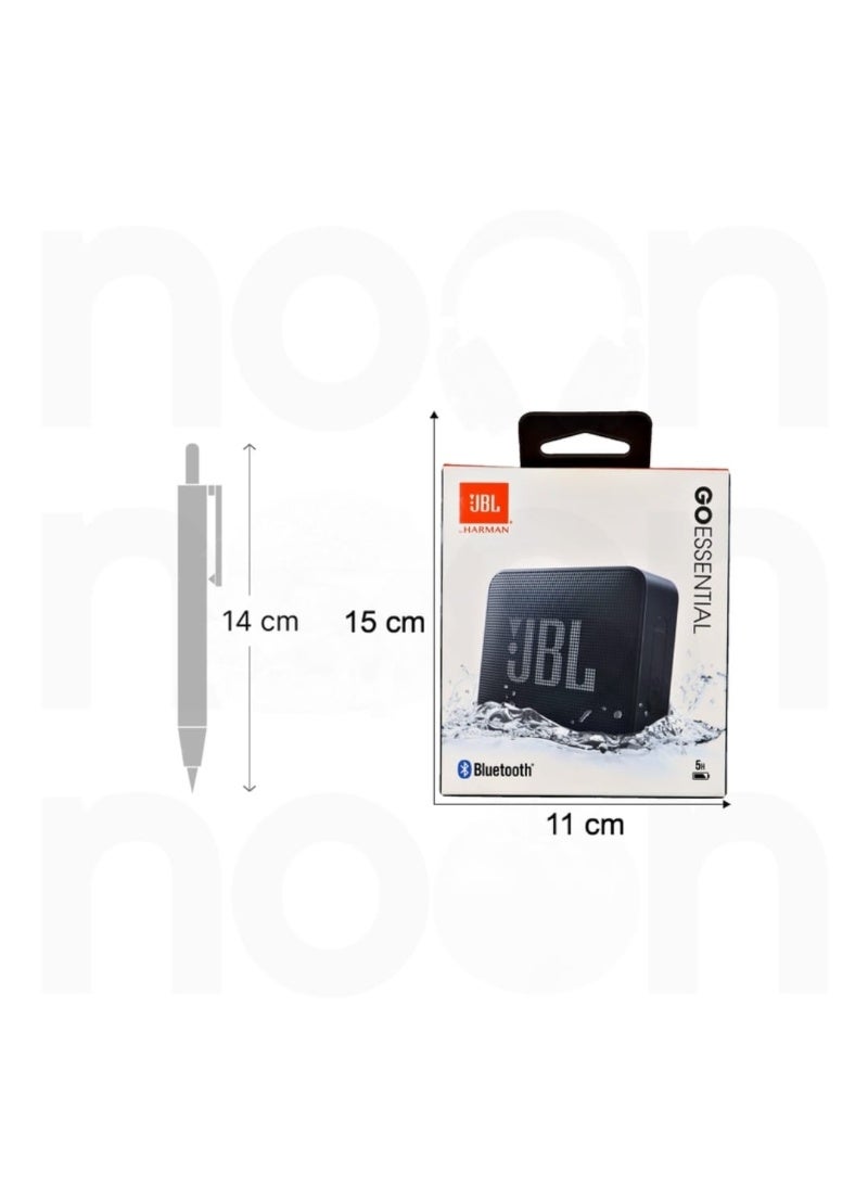 JBL Go Essential Portable Bluetooth Speaker IPX Waterproof 5 Hours Playtime JBLGOESBLK BLACK - Image 4