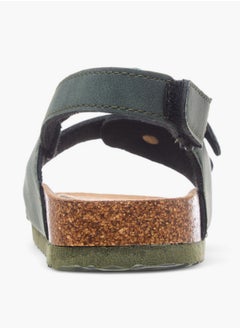 LBL by Shoexpress Buckle Accent Strap Sandals with Hook and Loop Closure  - Image 4