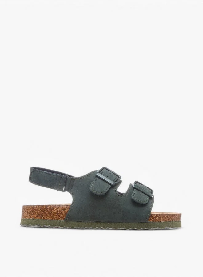 ال بي ال من شو اكسبرس صنادل بحزام مزين بإبزيم وإغلاق بخطاف وحلقة