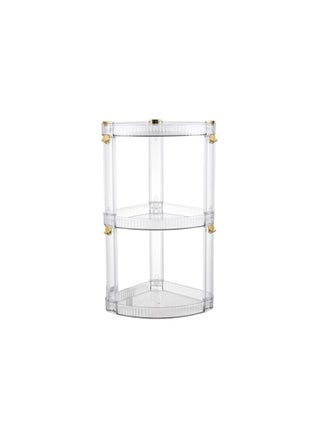 3 Tier Corner Shelf Organizer Triangle Spice Rack Seasoning Storage Shelf Condiment Bottle Rack Desktop Cosmetic Storage Rack Bathroom Toilet Corner Organizer Space-Saving Shelf (Clear) - pzsku/Z76237BE4928D1044F7B0Z/45/_/1699462884/b4d3abfc-0d73-4eaa-829f-22ab0547df90