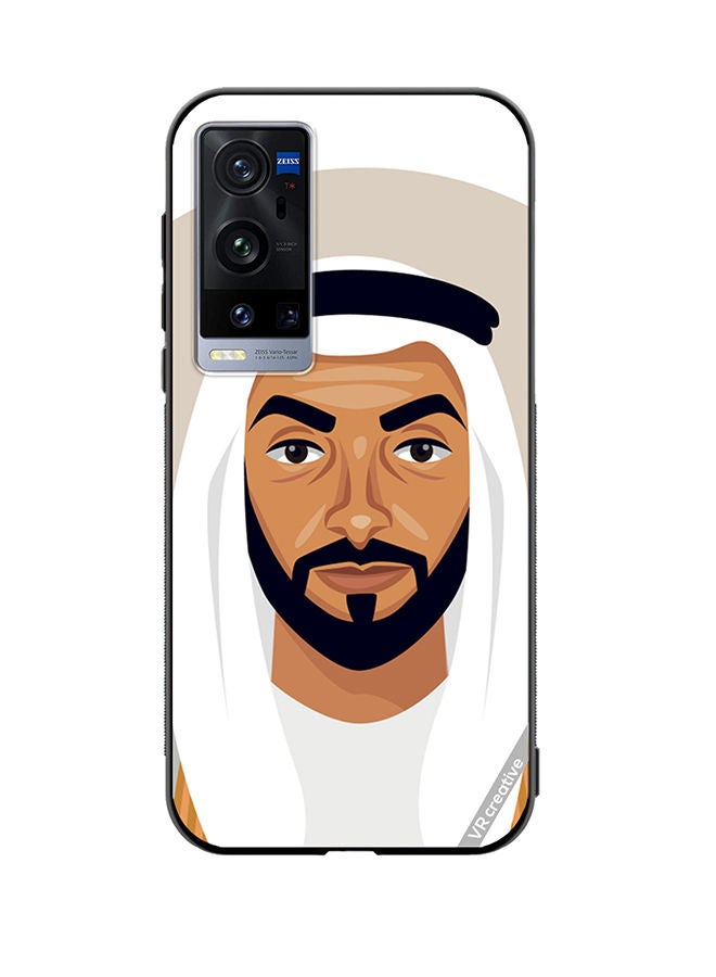 VR CREATIVE Protective Case Cover For Vivo X60 Pro Plus Sheikh Zayed Bin Sultan Al Nahyan Design Multicolour - Image 1