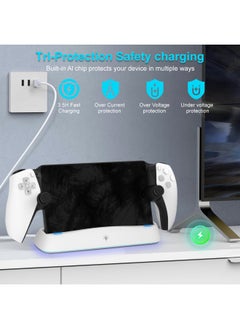 Generic PlayStation Portal Handset Charging Base PS5 Portal Streaming Base HC-P3711-Product Color:White  - Image 5