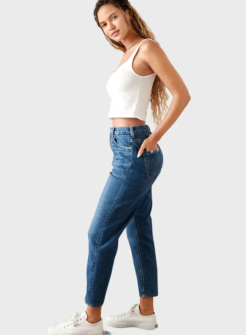 American Eagle High Waist Mom Jeans