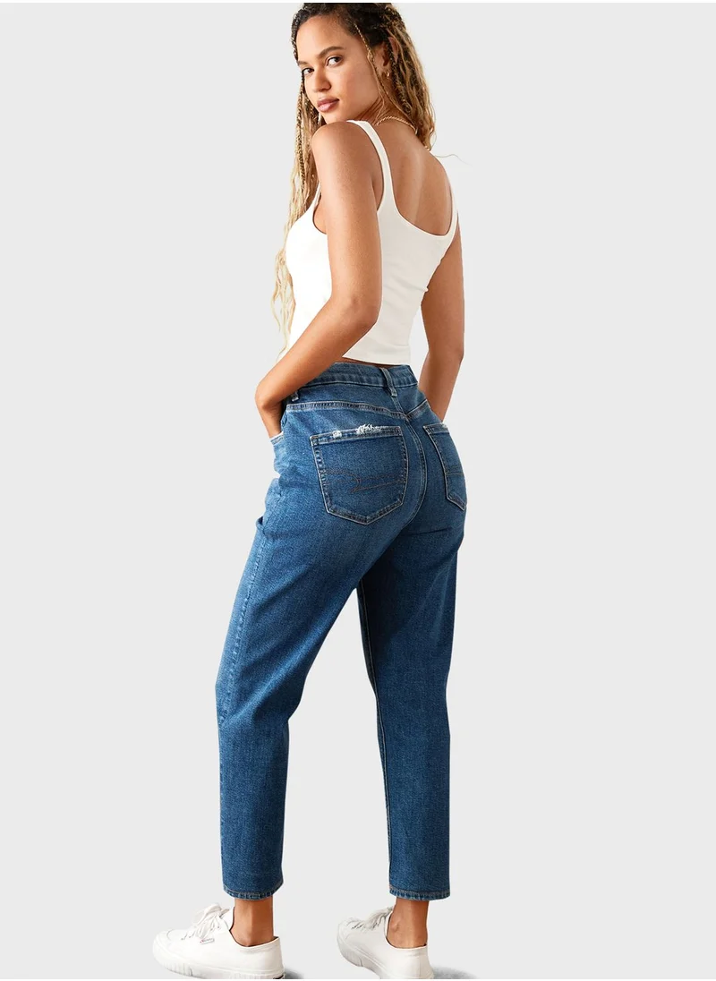 American Eagle High Waist Mom Jeans