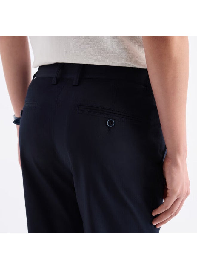 Joeone Men's Casual Pants "ice Silk Pants" Summer Thin Xinjiang Cotton Comfortable Skin-friendly Cool Feeling Ice Silk Pants For Men - Image 4