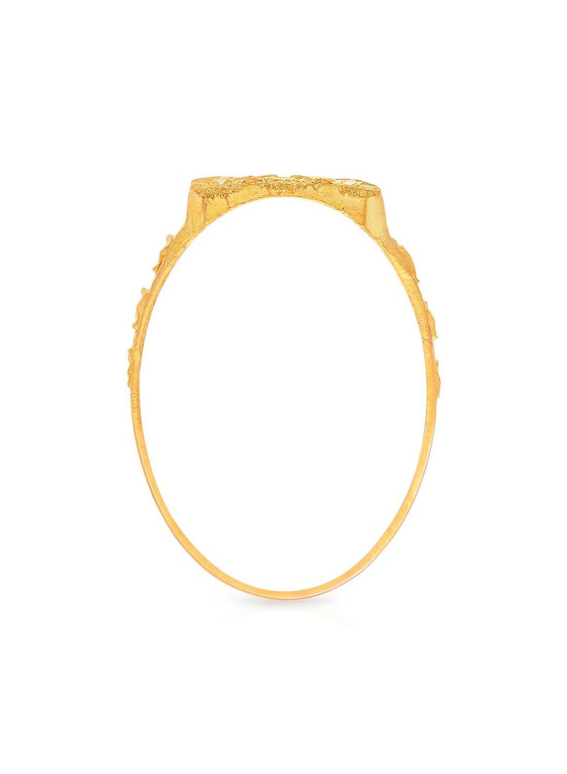 Malabar Gold and Diamonds 22 Carat 916 Purity Yellow Gold Ring RG1174888Y23 For Men  - Image 3