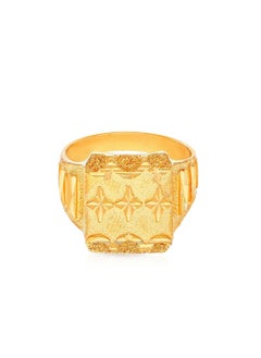 Malabar Gold and Diamonds 22 Carat 916 Purity Yellow Gold Ring RG1174888Y23 For Men  - Image 2
