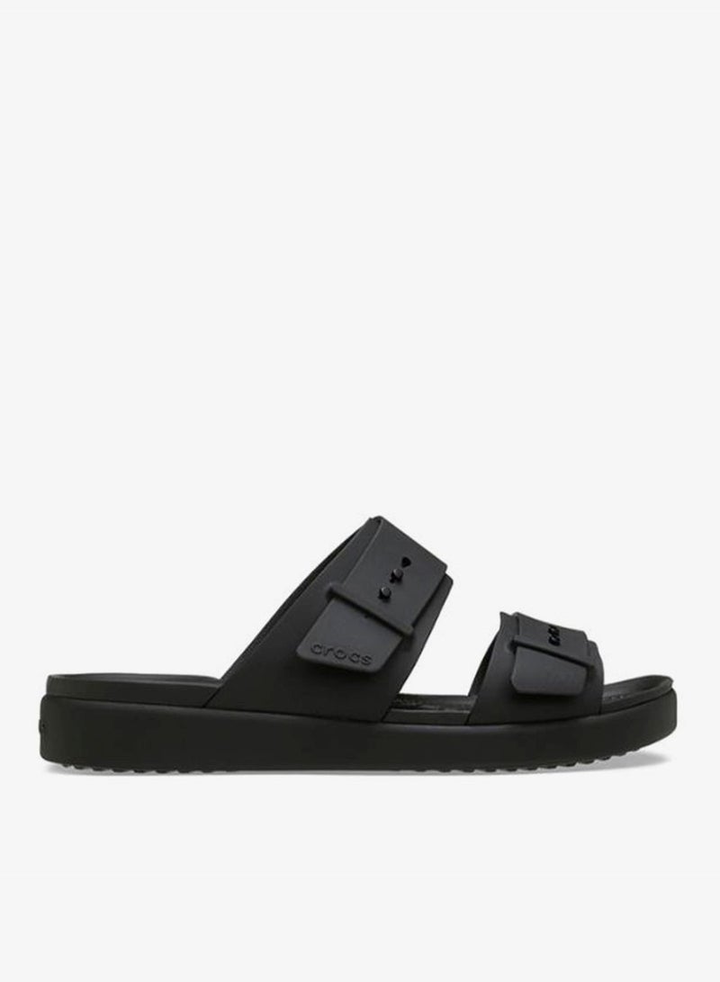 crocs Brooklyn Buckle Flat Sandals - Image 1