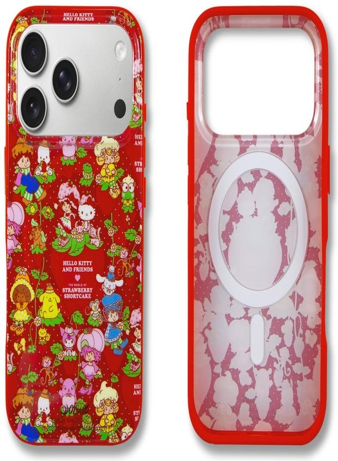 سونيكس جراب Sonix x Sanrio لهاتف iPhone 17 Pro | متوافق مع MagSafe | تم اختباره ضد السقوط من ارتفاع 3 أمتار | Hello Kitty x Strawberry Shortcake - Image 1