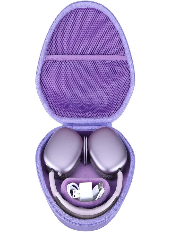 RIYADAone Hard Shell Protective Case Suitable for Apple AirPods Max Headphones (Purple) - Image 1