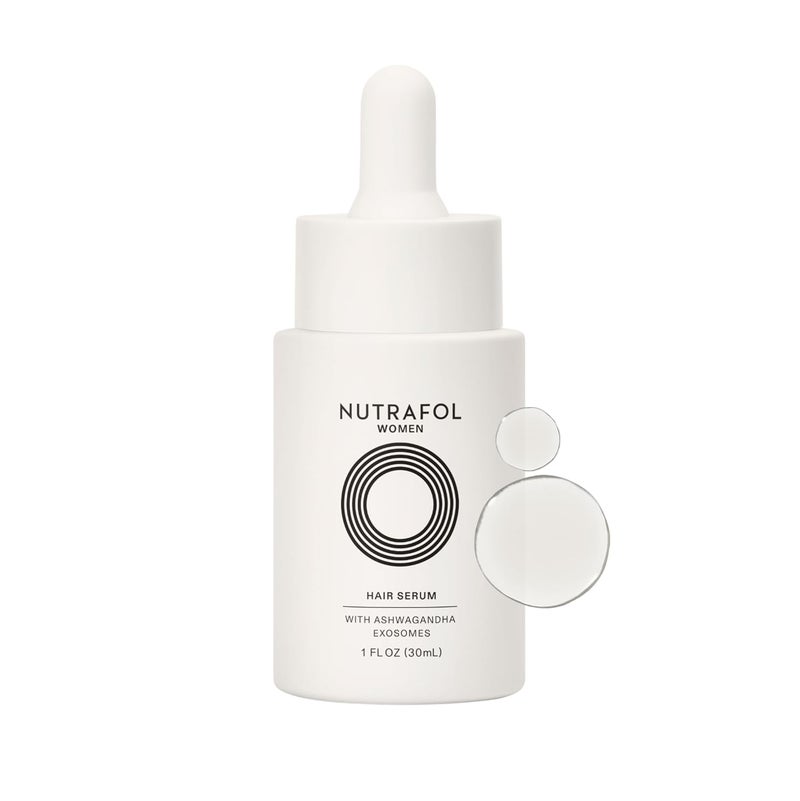 NUTRAFOL Nutrafol Women's Hair Serum, Supports Visibly Thicker and Stronger Hair, Vegan, Lightweight and Fast-Absorbing