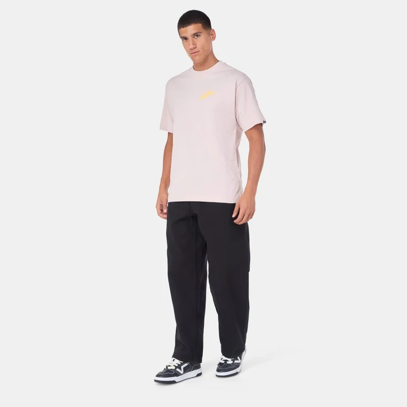 Vans Pink Men's Brush Script T-Shirt for Men | Best Price UAE