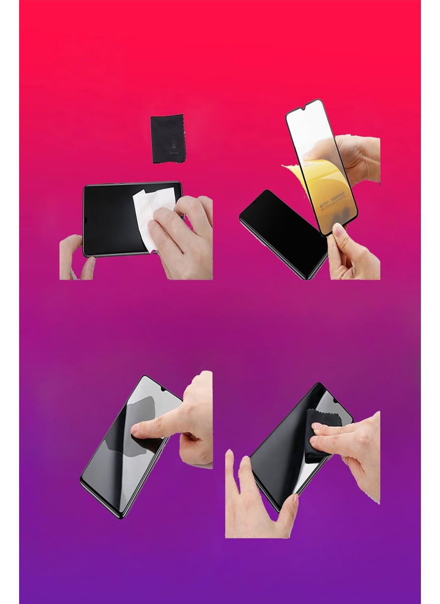Case World Caseworld Apple iPhone 15 Pro Max Full Covering Tempered Screen Protector Glass  - Image 4