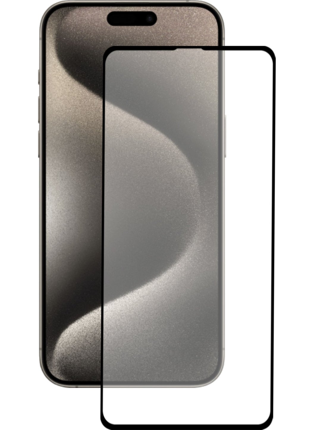 Case World Caseworld Apple iPhone 15 Pro Max Full Covering Tempered Screen Protector Glass  - Image 1