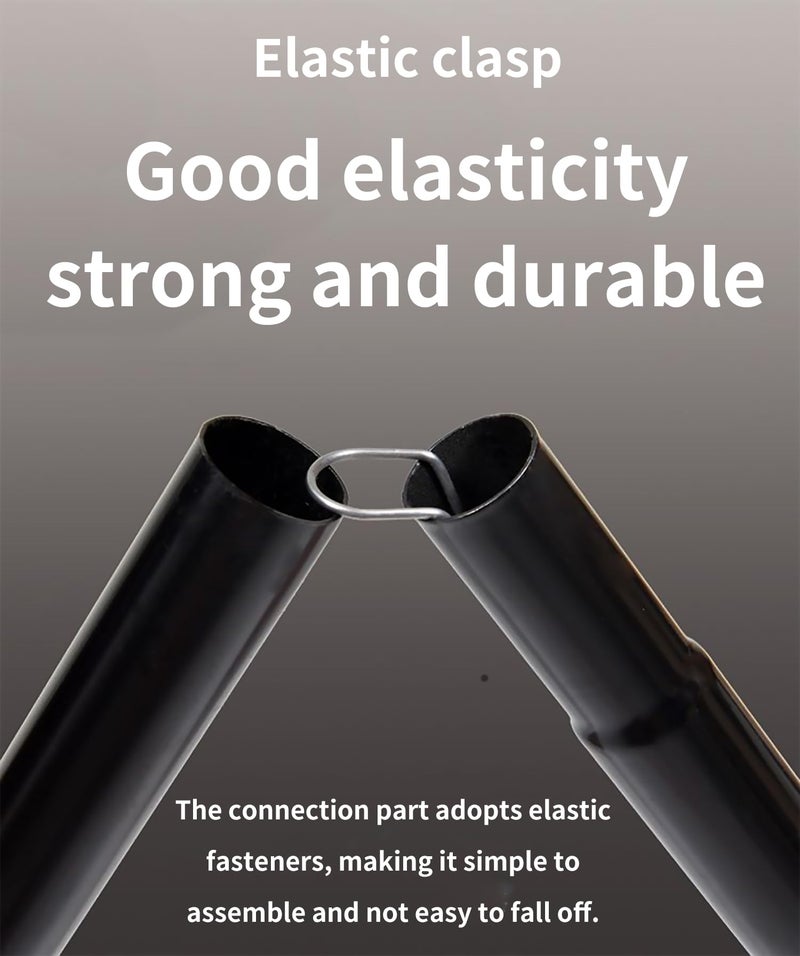 Wind Tour Camping Tarp Poles Tent Poles Adjustable for Tarp Canopy Awning Beach Shade (Dia 0.6"/Length 80.7") - Image 3