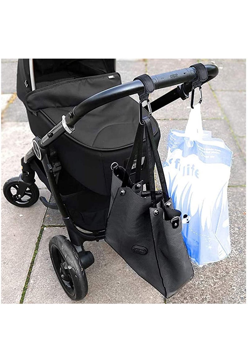 SYOSI - Pack Of 2 Buggy Stroller Carabiner Clips Hook - Image 1